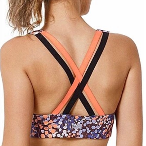 NWT YVETTE sport zippered BRA 34 A/C - Picture 4 of 8